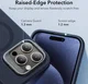 ESR Cloud Soft HaloLock Stand Apple iPhone 15 Pro Hoesje MagSafe Blauw afbeelding 9