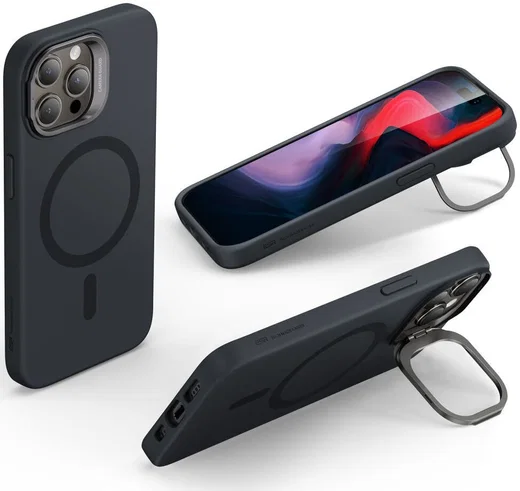 ESR Cloud Kickstand Apple iPhone 15 Pro Max Hoesje MagSafe Zwart afbeelding 3