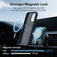 ESR Cloud Soft HaloLock Stand iPhone 15 Pro Max Hoesje MagSafe Blauw afbeelding 3