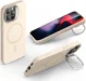 ESR Cloud Kickstand Apple iPhone 15 Pro Max Hoesje MagSafe Beige afbeelding 2