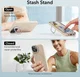 ESR Cloud Kickstand Apple iPhone 15 Pro Max Hoesje MagSafe Beige afbeelding 4