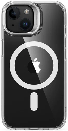 ESR Classic Hybrid MagSafe iPhone 15 Plus Hoesje met Stand Transparant afbeelding 10