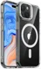 ESR Classic Hybrid MagSafe iPhone 15 Plus Hoesje met Stand Transparant afbeelding 9