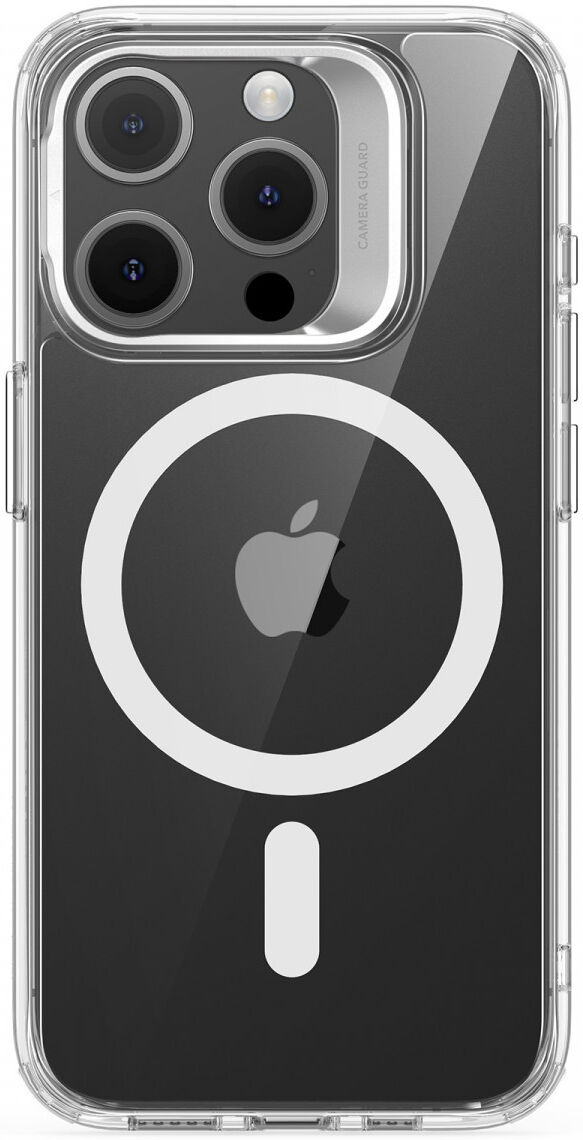 ESR Classic Hybrid MagSafe iPhone 15 Pro Hoesje met Stand Transparant afbeelding 9
