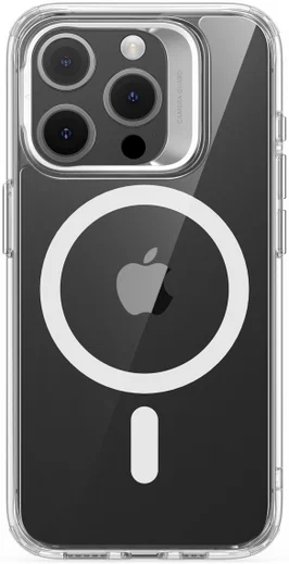 ESR Classic Hybrid MagSafe iPhone 15 Pro Hoesje met Stand Transparant afbeelding 9