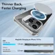 ESR Classic Hybrid MagSafe iPhone 15 Pro Hoesje met Stand Transparant afbeelding 2