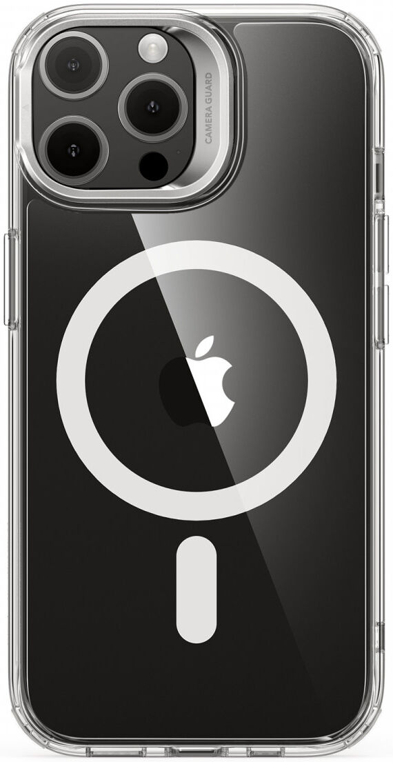 ESR Classic Hybrid Stand MagSafe iPhone 15 Pro Max Hoesje Transparant afbeelding 10