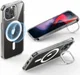 ESR Classic Hybrid Stand MagSafe iPhone 15 Pro Max Hoesje Transparant afbeelding 2