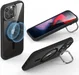 ESR Classic Hybrid Stand MagSafe iPhone 15 Pro Max Hoesje Clear Zwart afbeelding 2