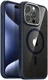 ESR Classic Hybrid Stand MagSafe iPhone 15 Pro Max Hoesje Clear Blauw afbeelding 10