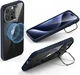ESR Classic Hybrid Stand MagSafe iPhone 15 Pro Max Hoesje Clear Blauw afbeelding 2