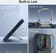 ESR Classic Hybrid Stand MagSafe iPhone 15 Pro Max Hoesje Clear Blauw afbeelding 8