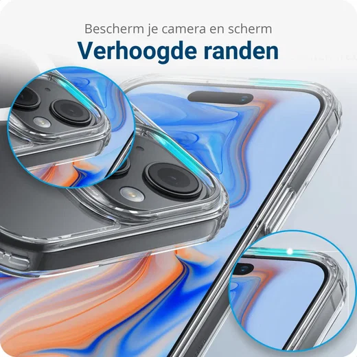 ESR Classic Hybrid Apple iPhone 15 Hoesje MagSafe Transparant afbeelding 6