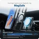ESR Classic Hybrid Apple iPhone 15 Hoesje MagSafe Transparant Zwart afbeelding 4