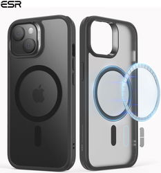 ESR Classic Hybrid Apple iPhone 15 Hoesje MagSafe Zwart afbeelding