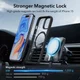 ESR Classic Hybrid Apple iPhone 15 Plus Hoesje MagSafe Clear Zwart afbeelding 6