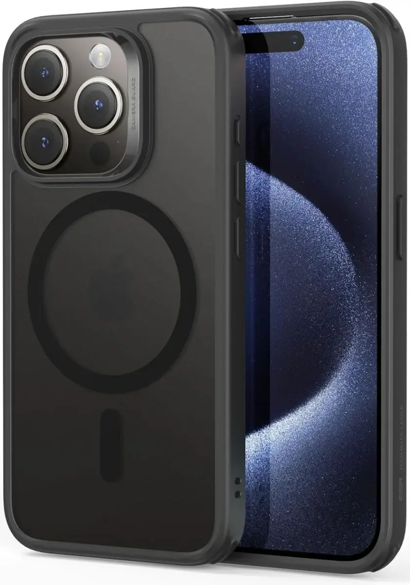 ESR Classic Hybrid iPhone 15 Pro Hoesje MagSafe Zwart afbeelding 1