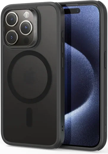 ESR Classic Hybrid iPhone 15 Pro Hoesje MagSafe Zwart afbeelding 1