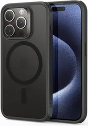 ESR Classic Hybrid iPhone 15 Pro Hoesje MagSafe Zwart afbeelding