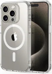 ESR Classic Hybrid iPhone 15 Pro Max Hoesje MagSafe Transparant afbeelding