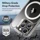 ESR Air Armor HaloLock iPhone 15 Pro Max Hoesje MagSafe Transparant afbeelding 4
