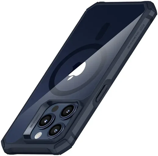 ESR Air Armor HaloLock iPhone 15 Pro Max Hoesje MagSafe Blauw afbeelding 2