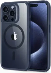 ESR Air Armor HaloLock iPhone 15 Pro Max Hoesje MagSafe Blauw afbeelding