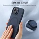 ESR Cloud Soft HaloLock Apple iPhone 15 Plus Hoesje MagSafe Blauw afbeelding 4