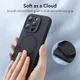 ESR Cloud Soft HaloLock Apple iPhone 15 Pro Hoesje MagSafe Zwart afbeelding 7