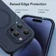 ESR Cloud Soft HaloLock Apple iPhone 15 Pro Hoesje MagSafe Blauw afbeelding 6