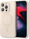 ESR Cloud Soft HaloLock Apple iPhone 15 Pro Hoesje MagSafe Beige