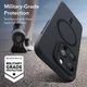ESR Cloud Soft HaloLock Apple iPhone 15 Pro Max Hoesje MagSafe Zwart afbeelding 3