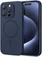 ESR Cloud Soft HaloLock Apple iPhone 15 Pro Max Hoesje MagSafe Blauw