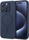 ESR Cloud Soft HaloLock Apple iPhone 15 Pro Max Hoesje MagSafe Blauw
