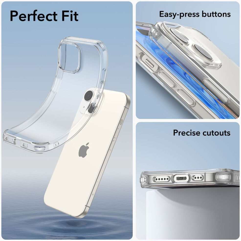 ESR Project Zero Apple iPhone 15 Hoesje Back Cover Transparant afbeelding 3