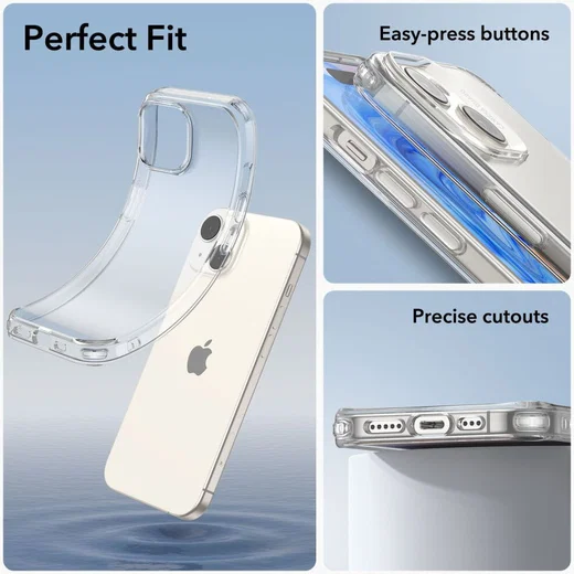 ESR Project Zero Apple iPhone 15 Hoesje Back Cover Transparant afbeelding 3