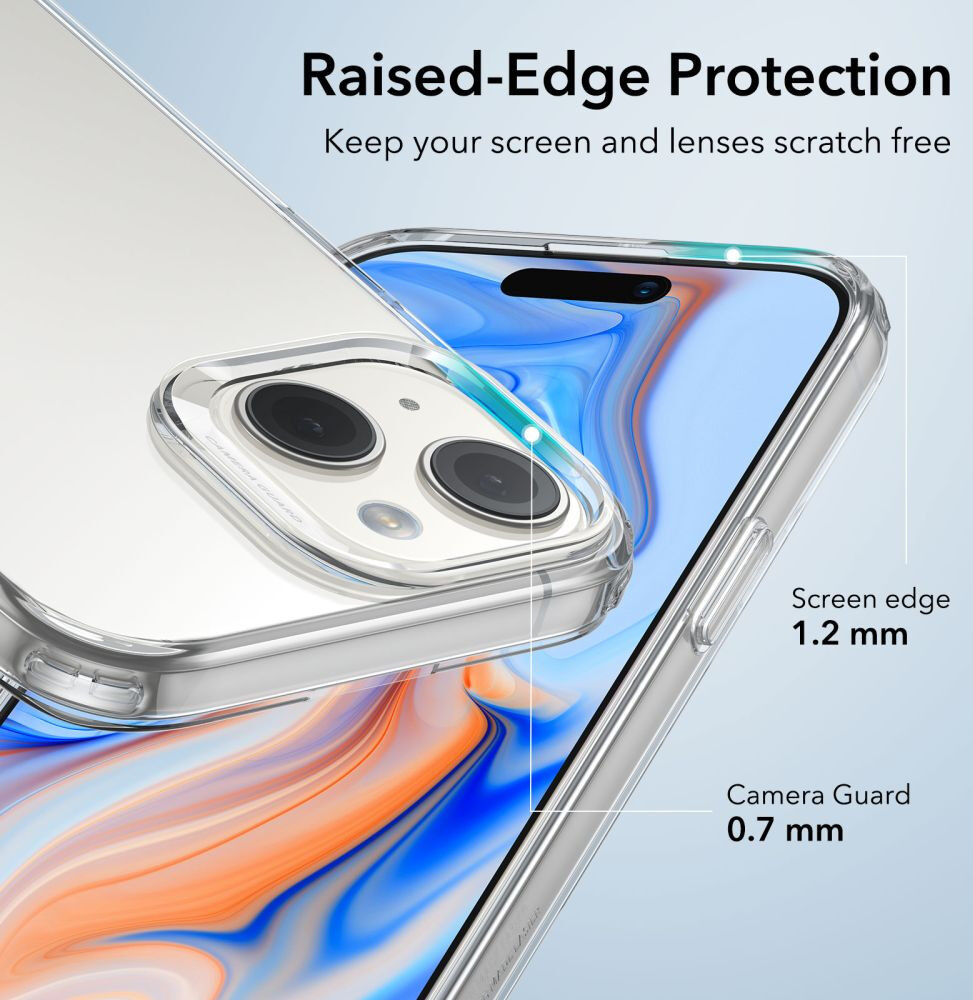 ESR Project Zero Apple iPhone 15 Hoesje Back Cover Transparant afbeelding 4
