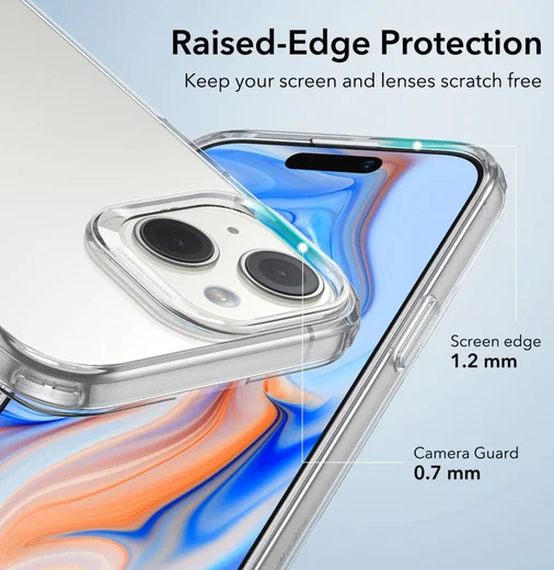 ESR Project Zero Apple iPhone 15 Hoesje Back Cover Transparant afbeelding 4
