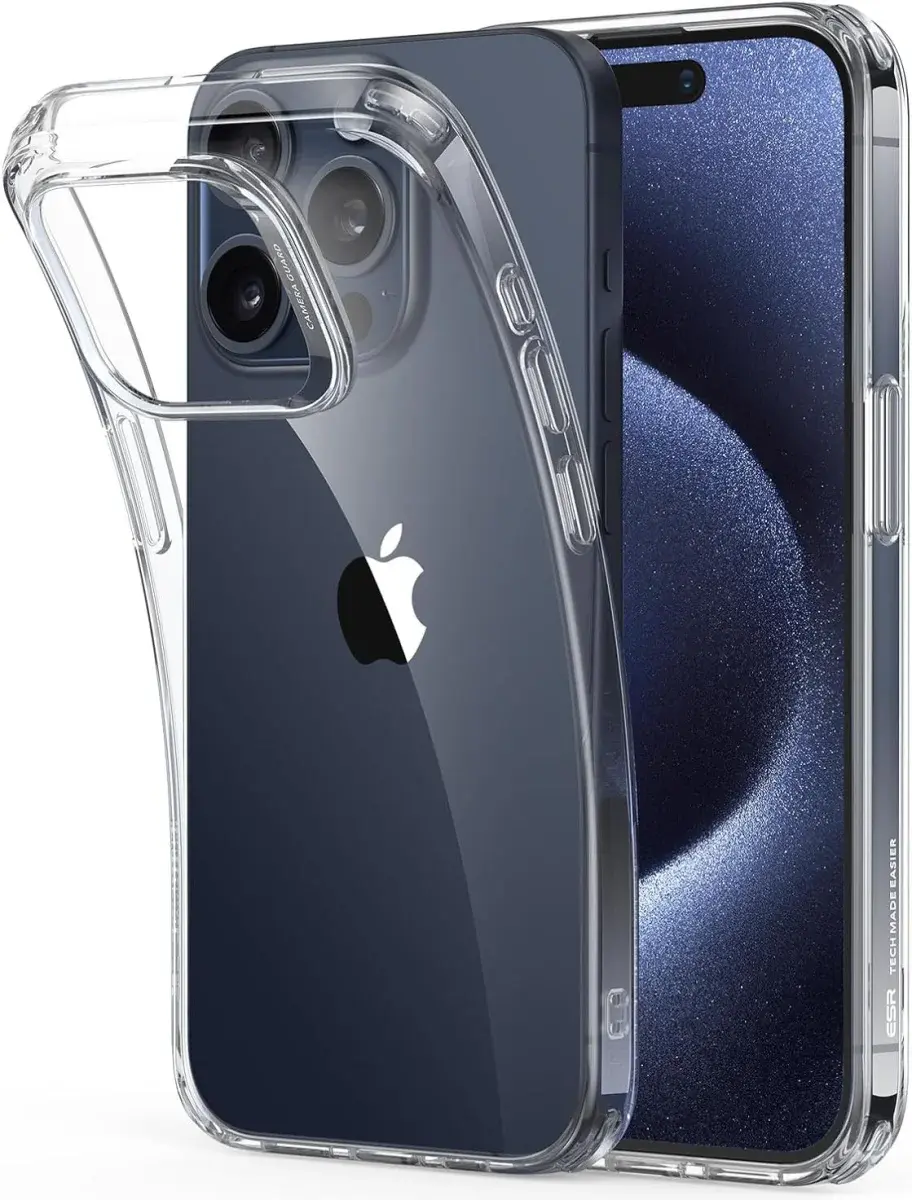 ESR Project Zero Apple iPhone 15 Pro Hoesje Back Cover Transparant afbeelding 1