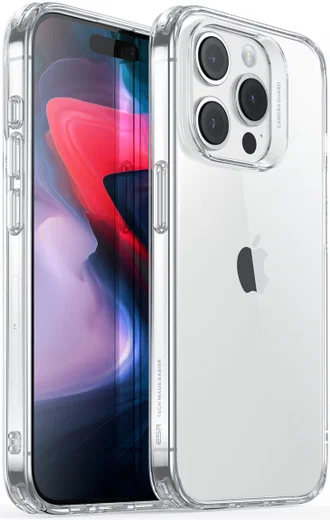 ESR Project Zero Apple iPhone 15 Pro Hoesje Back Cover Transparant afbeelding 12