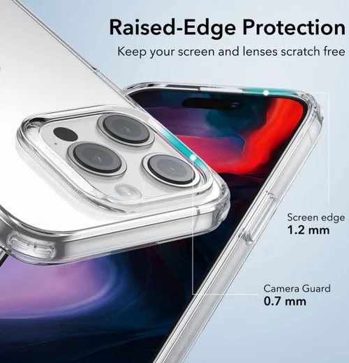 ESR Project Zero Apple iPhone 15 Pro Hoesje Back Cover Transparant afbeelding 8