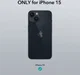 ESR Ice Shield Apple iPhone 15 Hoesje Tempered Glass Case Transparant afbeelding 7