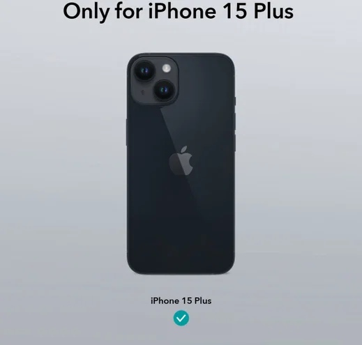 ESR Ice Shield iPhone 15 Plus Hoesje Tempered Glass Case Transparant afbeelding 7