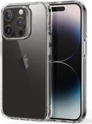 ESR Ice Shield iPhone 15 Pro Hoesje Tempered Glass Case Transparant afbeelding