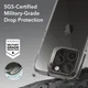 ESR Ice Shield iPhone 15 Pro Max Hoesje Tempered Glass Transparant afbeelding 3