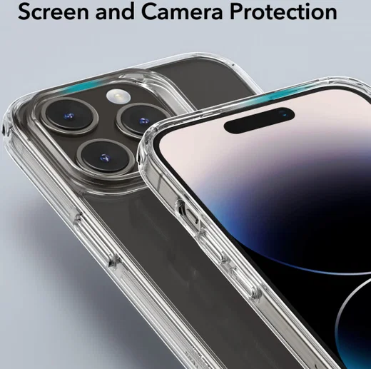 ESR Ice Shield iPhone 15 Pro Max Hoesje Tempered Glass Transparant afbeelding 6