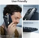 ESR Air Armor Apple iPhone 15 Hoesje Back Cover Transparant Blauw afbeelding 4