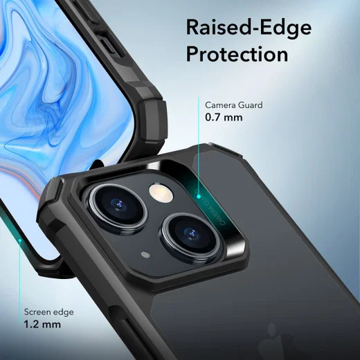 ESR Air Armor Apple iPhone 15 Plus Hoesje Back Cover Transparant afbeelding 5
