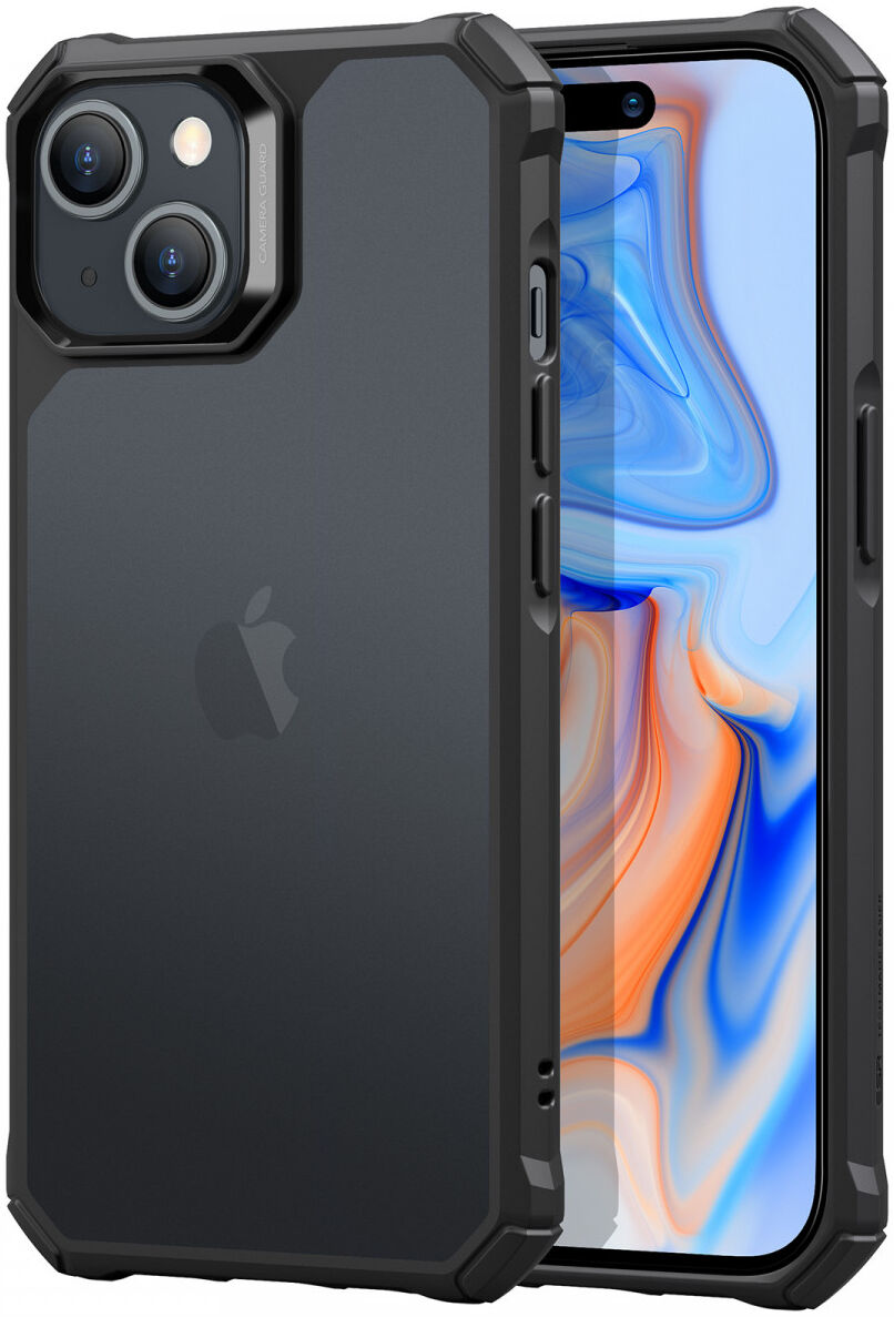 ESR Air Armor Apple iPhone 15 Plus Hoesje Back Cover Zwart afbeelding 1