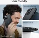 ESR Air Armor Apple iPhone 15 Plus Hoesje Back Cover Zwart afbeelding 6